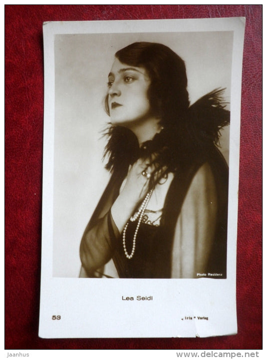 movie actress - Lea Seidl - cinema - 53 - Germany - unused - JH Postcards