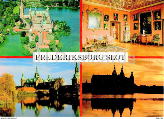 Frederiksborg Slot - castle - multiview - HIL 4 - Denmark - unused - JH Postcards