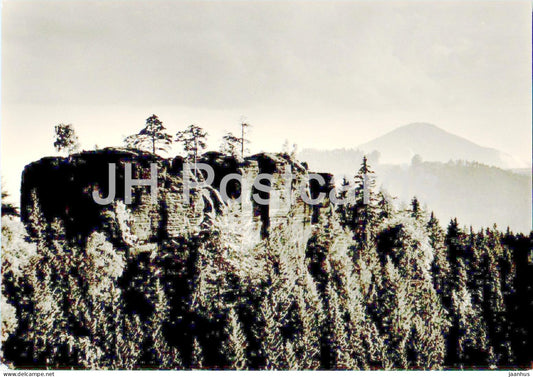 Ceske Svycarsko - The Thieve's Castle - 7 - Czech Repubic - Czechoslovakia - unused - JH Postcards