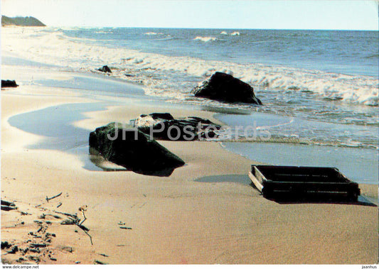 Bornholm - sea and beach - 1985 - Denmark - used - JH Postcards