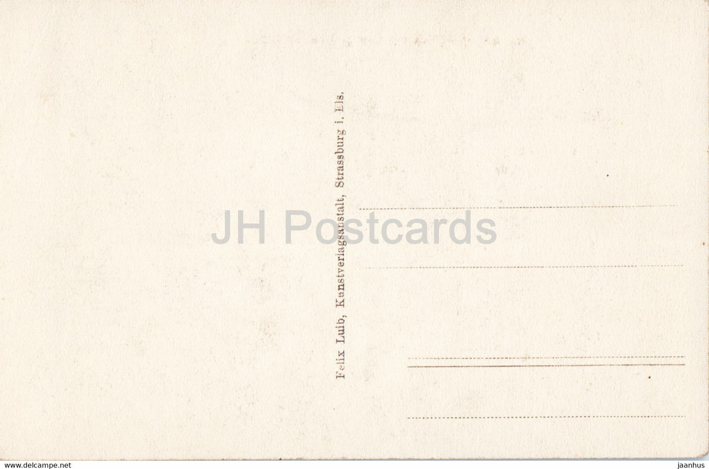 Gruner oder Daren See gegen Grenzkamm - old postcard - France - unused