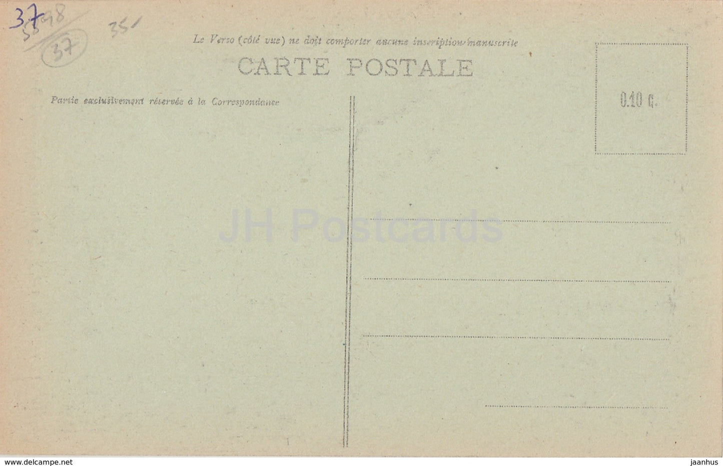 Luynes - Les Fosses du Chateau et le Pont d'Entree - castle - 2250 - old postcard - France - unused