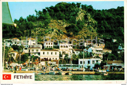 Fethiye - Denziden sahilin gorunumu - Fethiye - Denziden sahilin gorunumu - Turkey - used - JH Postcards