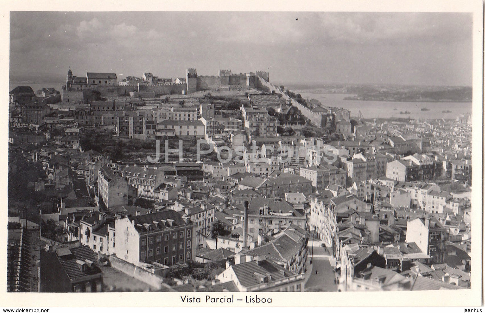 Lisboa - Lisbon - Vista Parcial - old postcard - Portugal - unused - JH Postcards