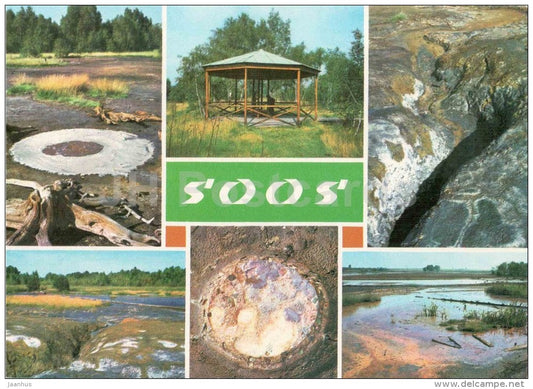 Soos Nature Reserve - peat bogs - Czechoslovakia - Czech - unused - JH Postcards