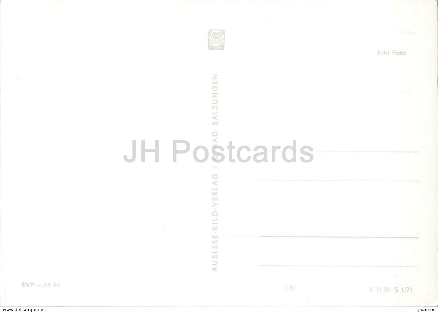 Rund um den Grossen Inselsberg - Brotterode - Trusetal - Tabarz - old postcard - Germany DDR - unused