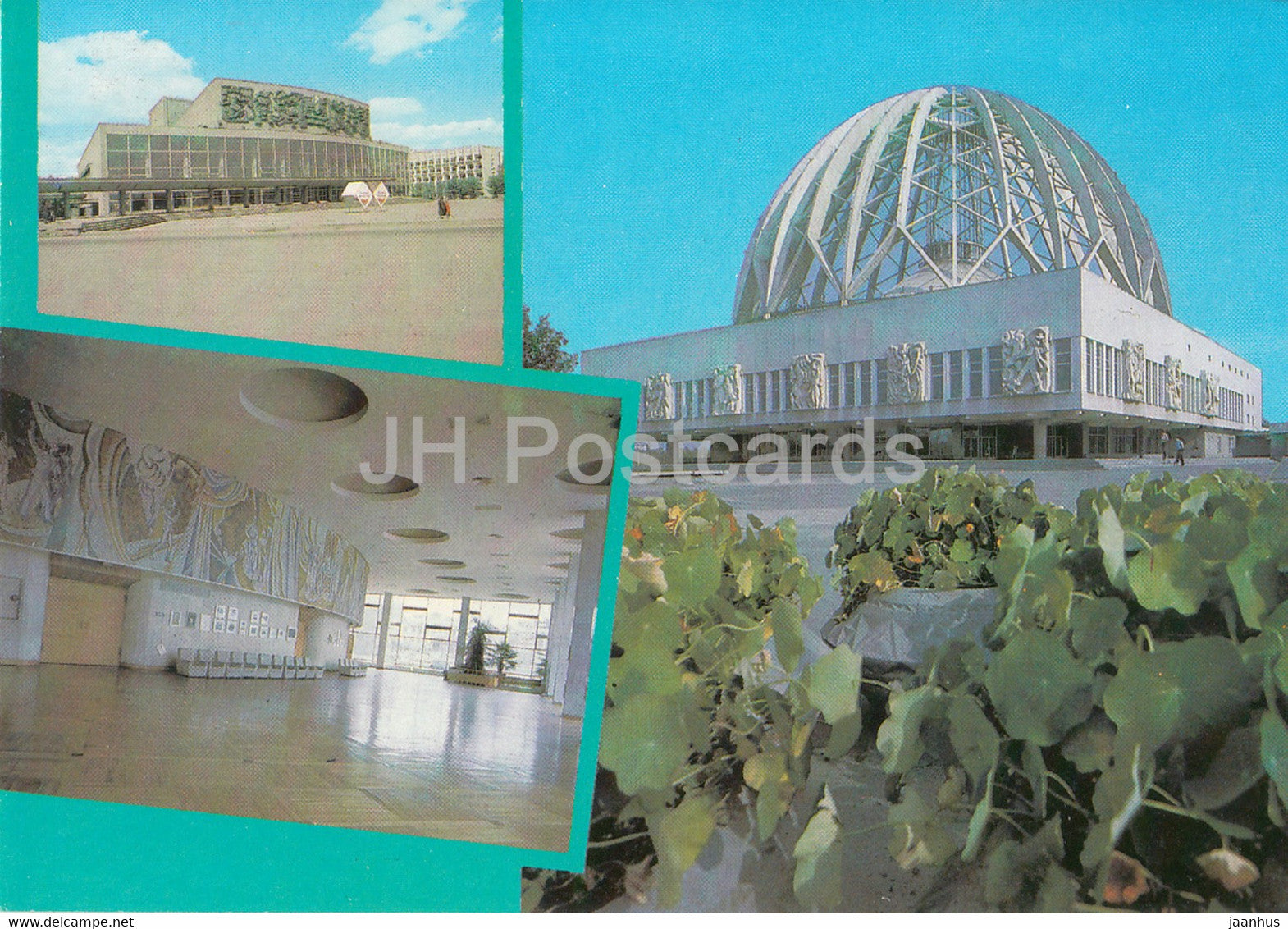 Sverdlovsk - Yekaterinburg - Youth Palace - Foyer of Theater of the Young Spectator - circus - 1987 Russia USSR - unused - JH Postcards