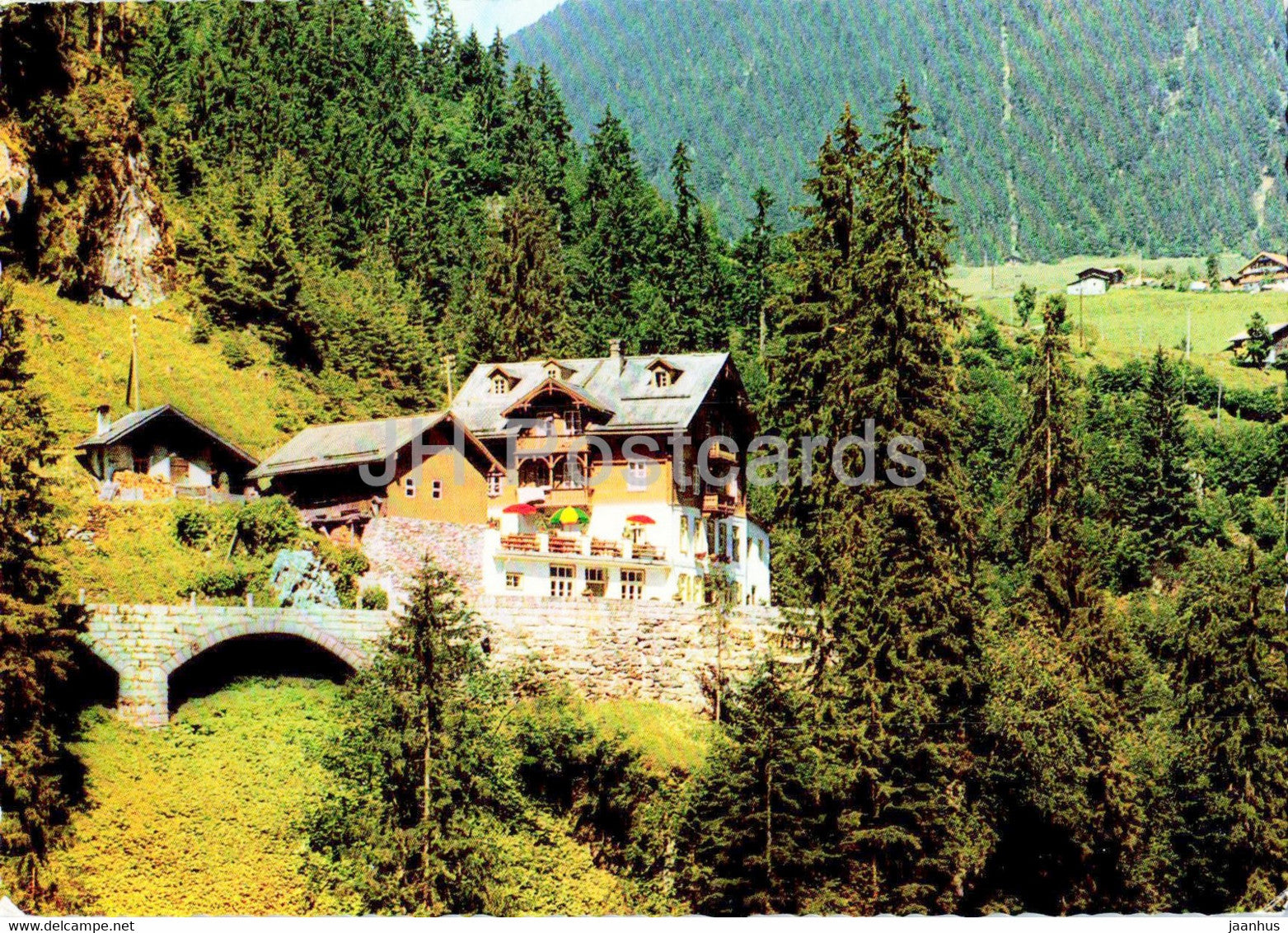 Gasthof Jochberg - restaurant Penken Tenne - Finkenberg - Austria - unused - JH Postcards