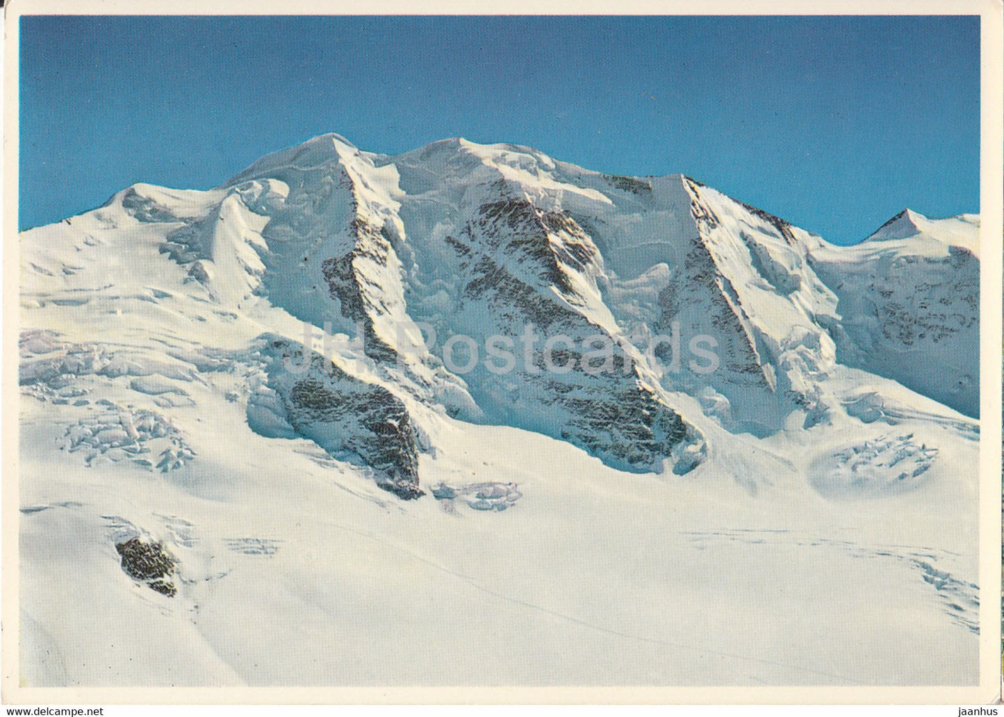 Piz Palu - Pension Berninahaus - Feldpost - 1992 - Switzerland - used - JH Postcards