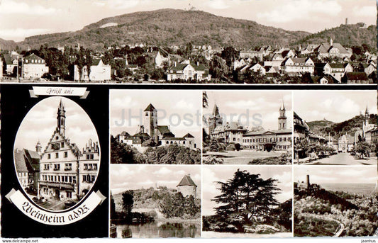 Gruss aus Weinheim - old postcard - 1958 - Germany - used - JH Postcards