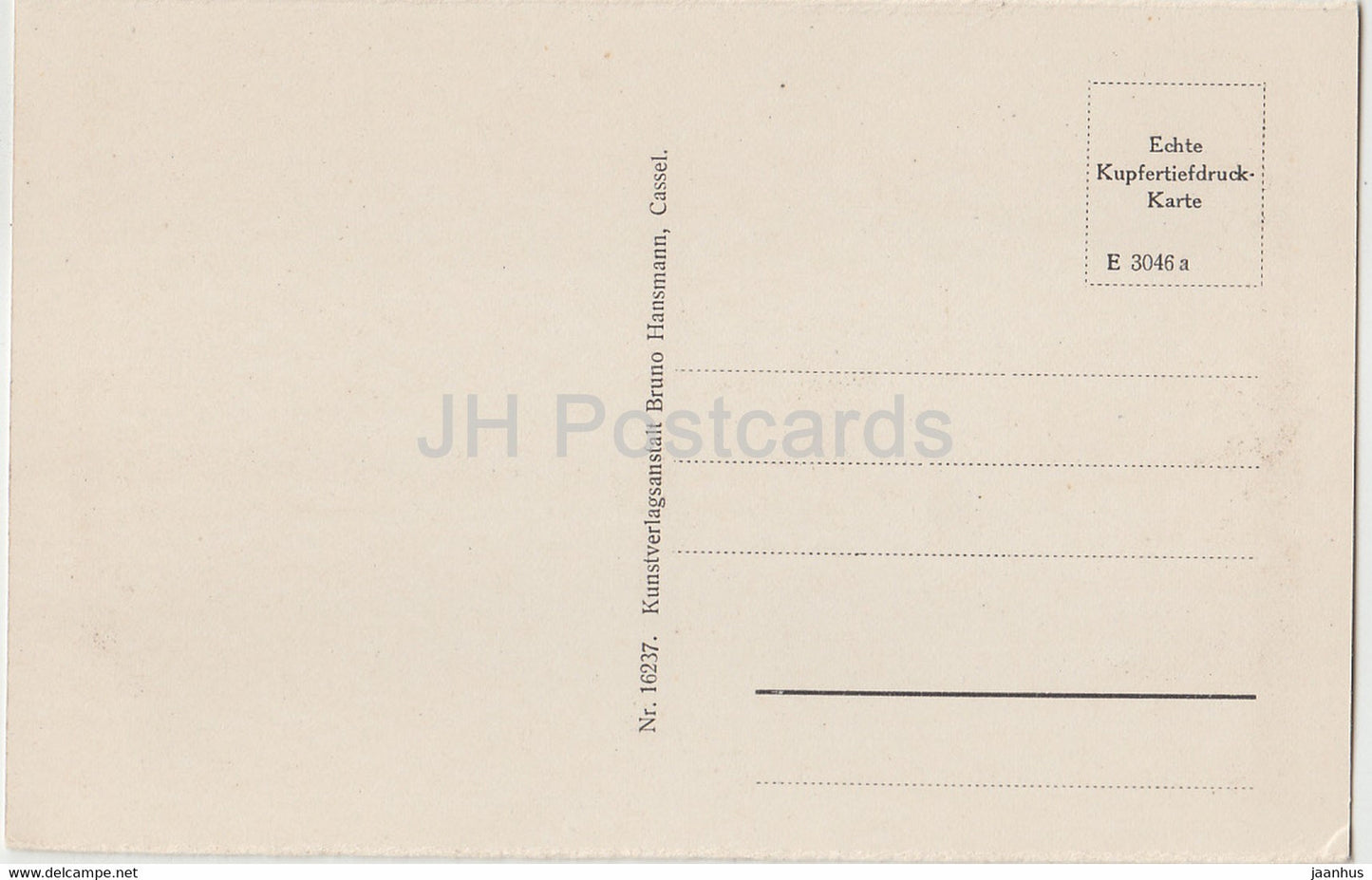 Hann Munden - Entstehung der Weser - 16237 - old postcard - Germany - unused