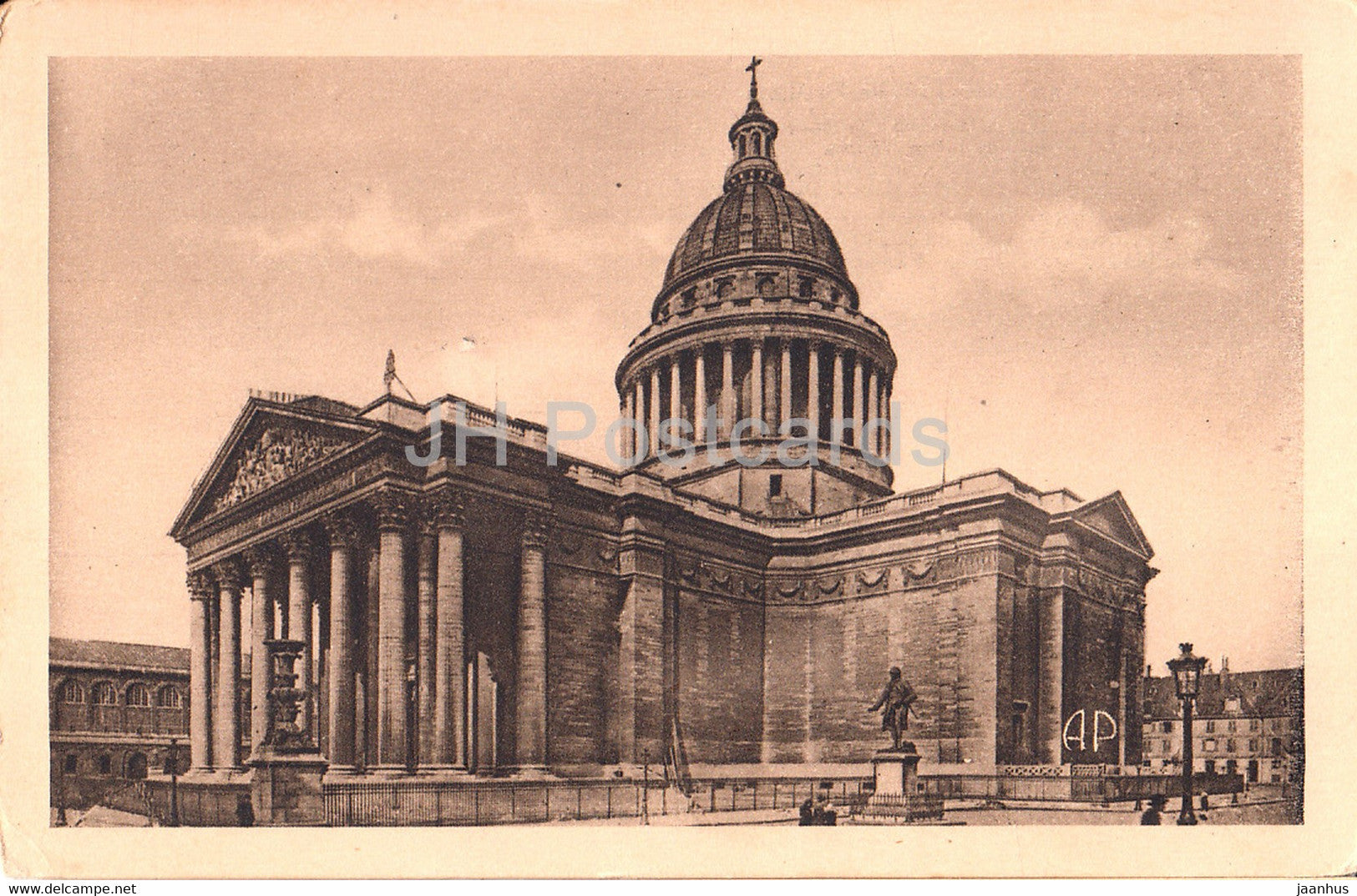 Paris - Le Pantheon - The Pantheon - 91 - old postcard - France - unused - JH Postcards
