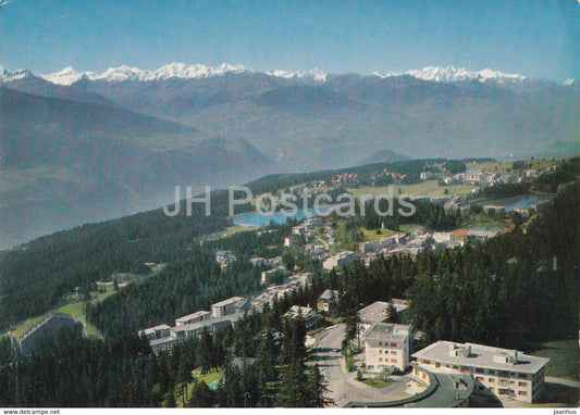 Montana Vermala et Crans S Sierre - 5707 - 1970 - Switzerland - used - JH Postcards