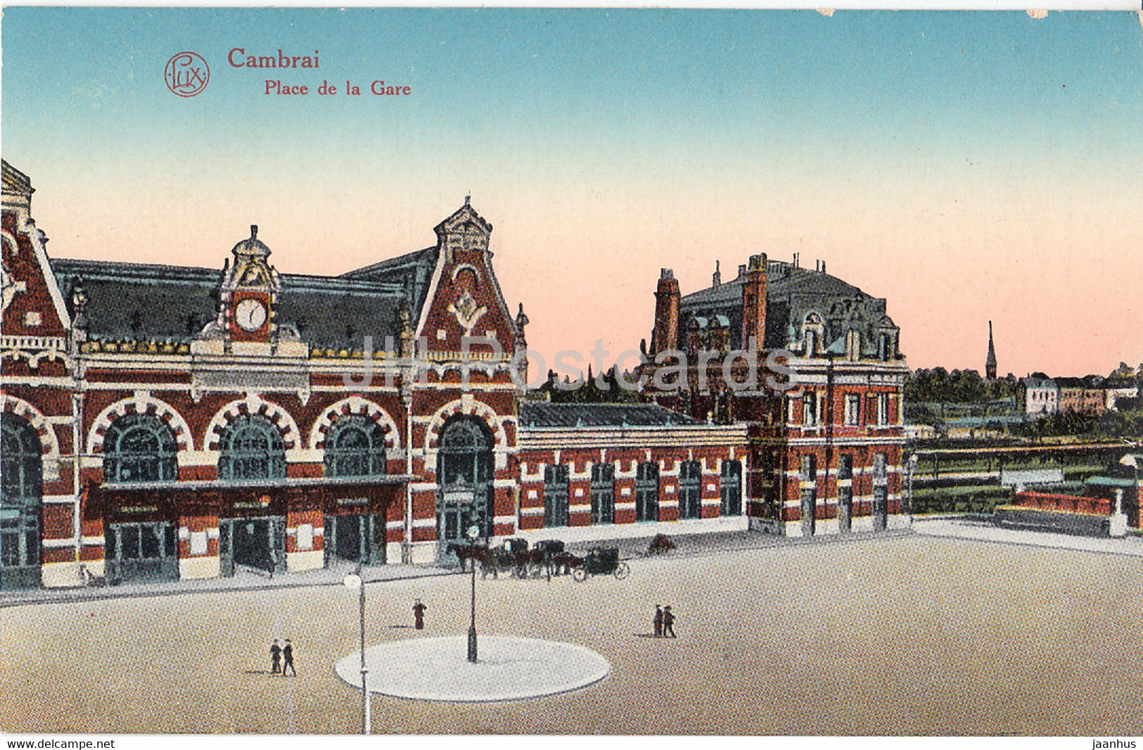 Cambrai - Place de la Gare - old postcard - France - used - JH Postcards