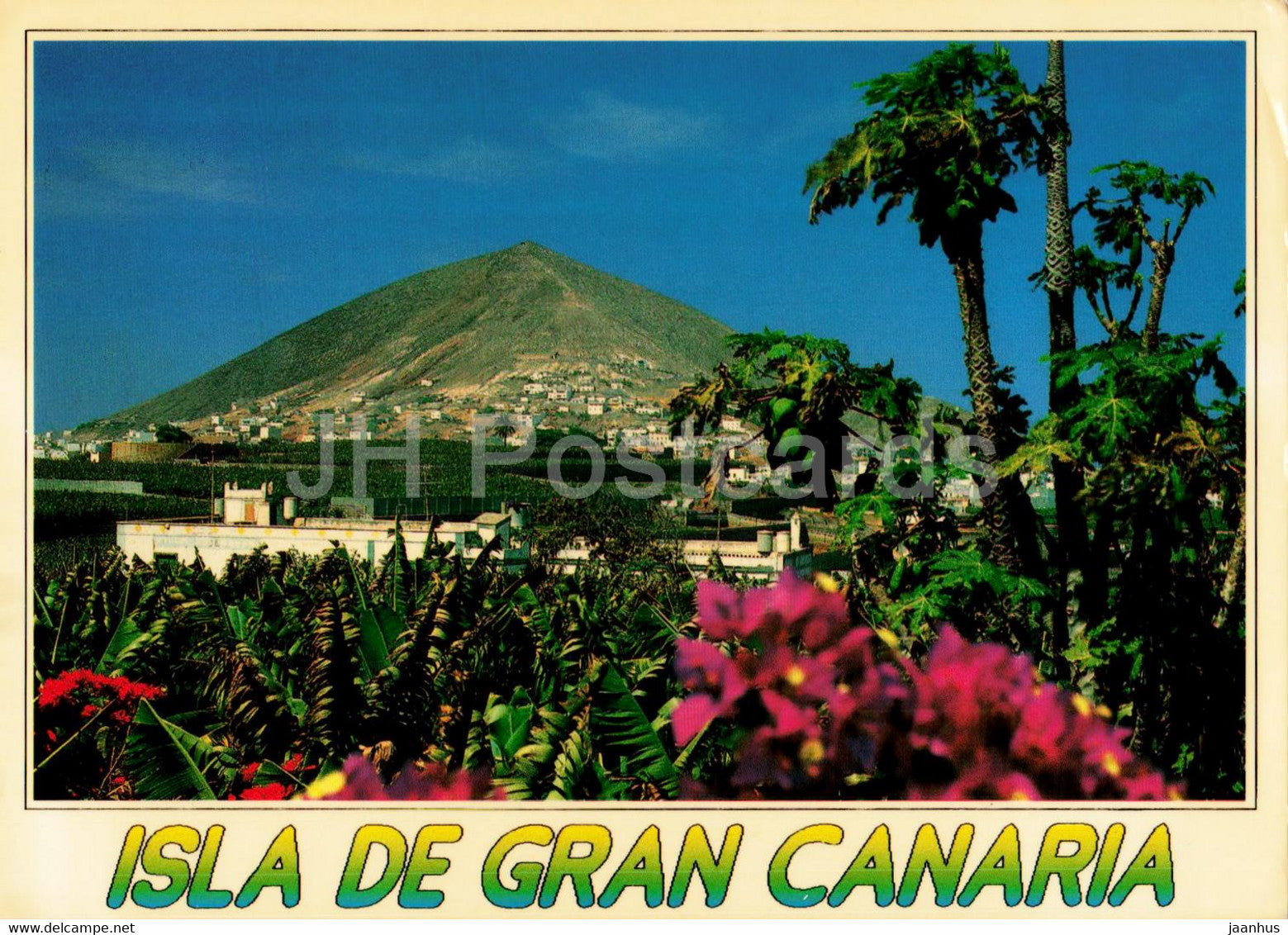Isla de Gran Canaria - Galdar - 335 - 1994 - Spain - used - JH Postcards