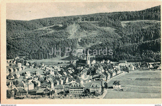 Neustadt - Schwarzwald - old postcard - Germany - unused - JH Postcards