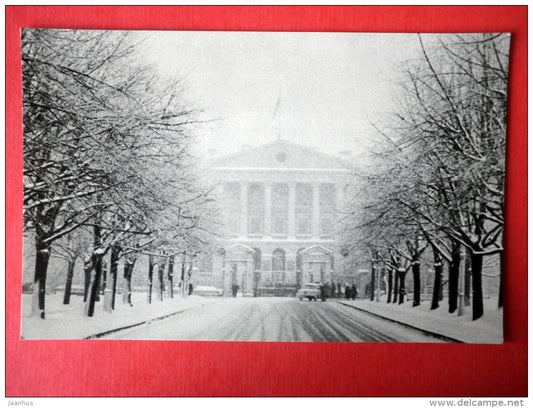 Smolny - Leningrad in Winter , St. Petersburg - 1968 - USSR Russia - unused - JH Postcards