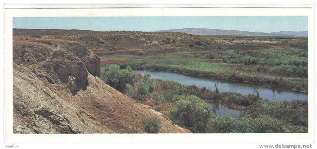 Landscape - Tigrovaya Balka Nature Reserve - 1983 - Russia USSR - unused - JH Postcards