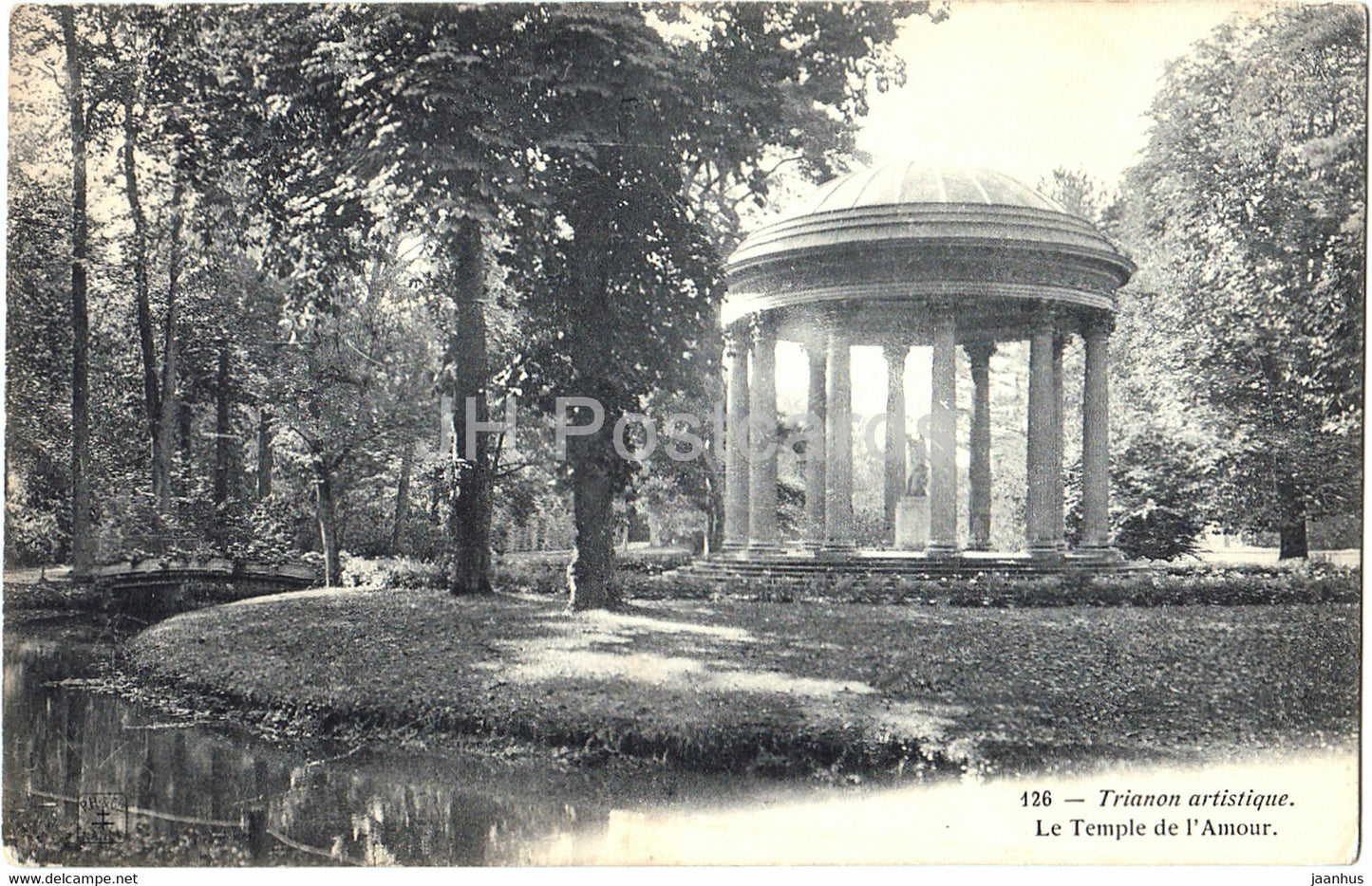Trianon Artistique - Le Temple de l'Amour - 126 - old postcard - France - unused - JH Postcards