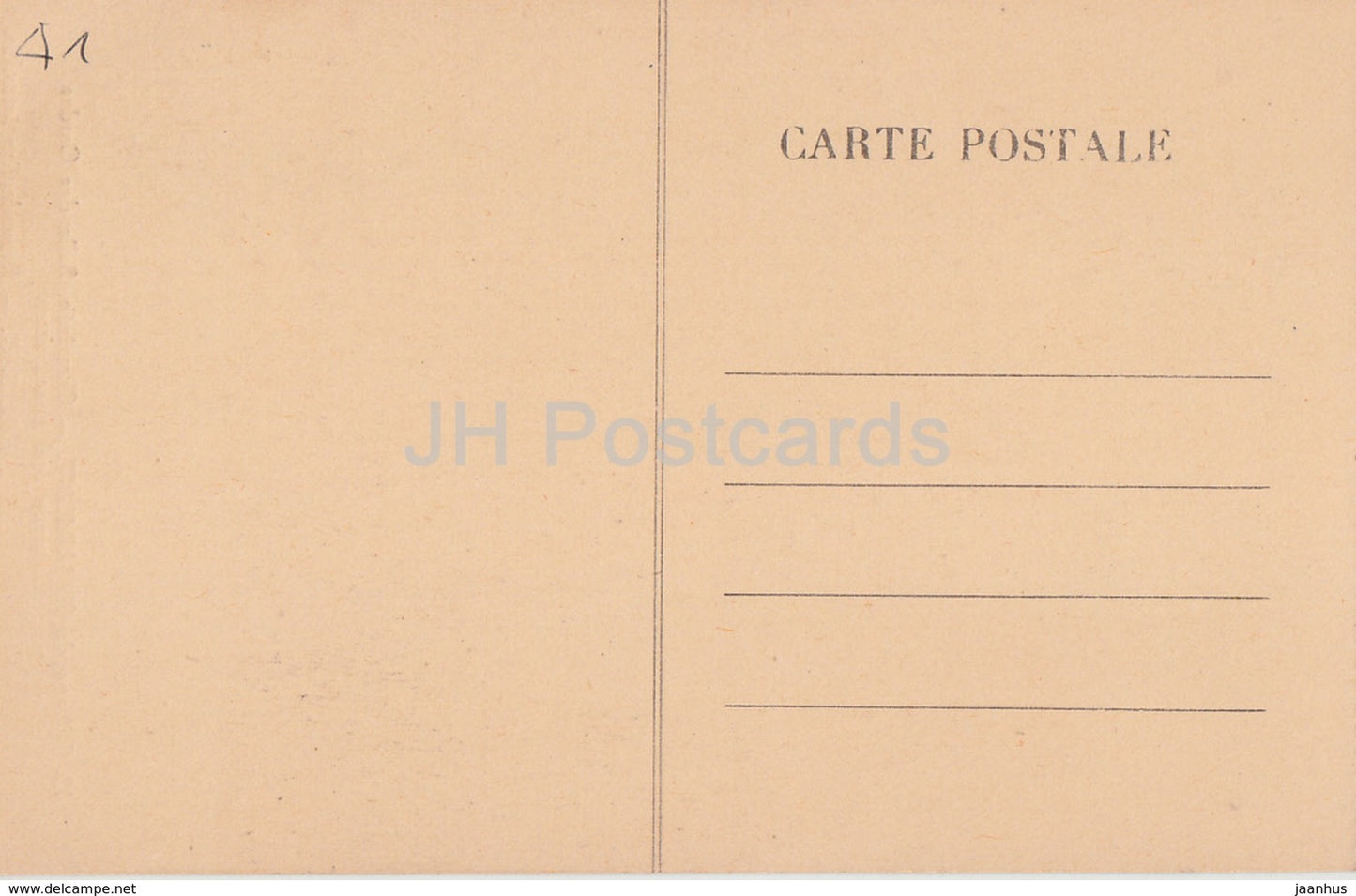 Chateau de Chaumont Sur Loire - Cheminee - Salle des Gardes - castle - 12 - old postcard - France - unused