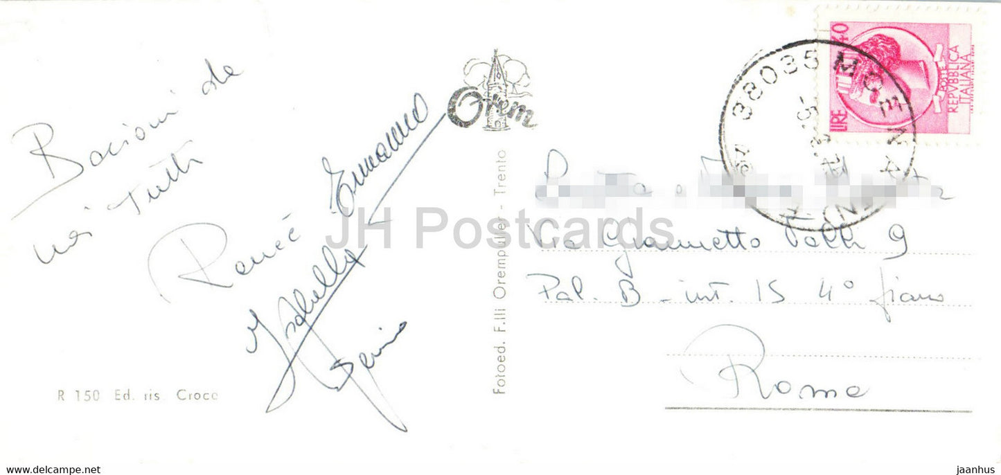 Moena - Dolomiti - Panorama - 1975 - Italy - used