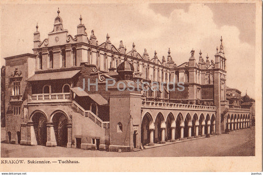 Krakow - Sukiennice - Tuchhaus - Feldpost - old postcard - 1939 - Poland - used - JH Postcards