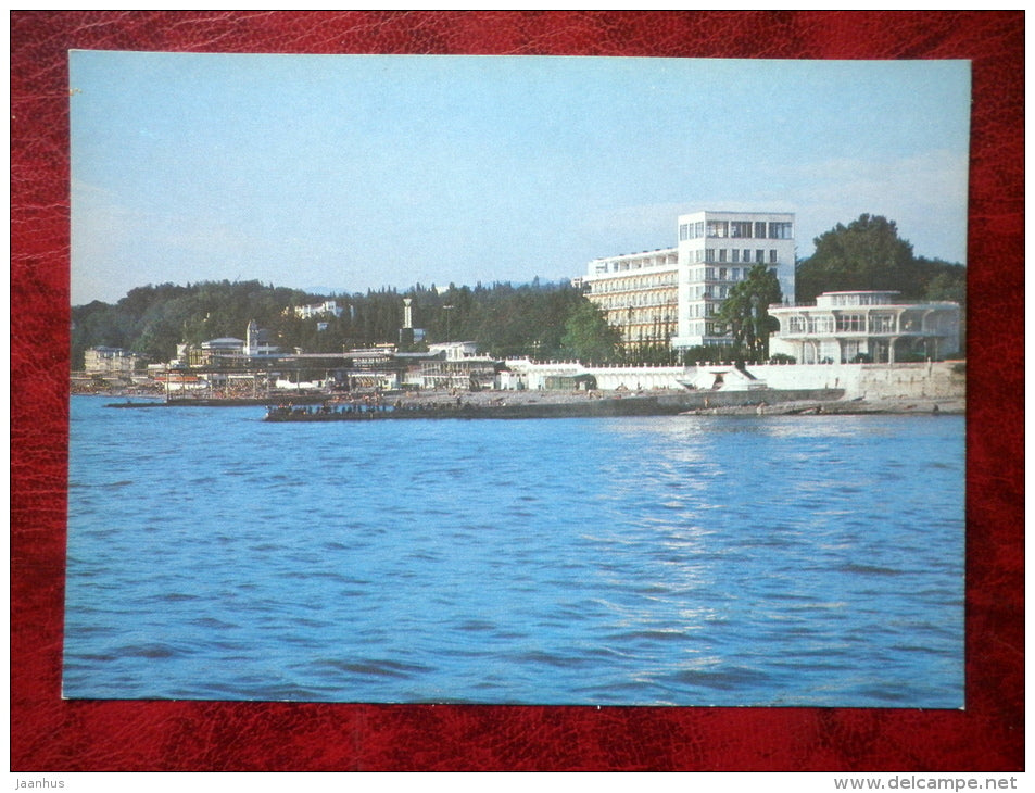 Sanatorium Kavkazskaya Rivyera - Sochi - 1986 - Russia - USSR - unused - JH Postcards