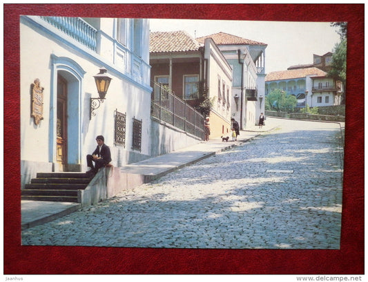 Kibalchich rise , restored area - Tbilisi - 1985 - Georgia USSR - unused - JH Postcards
