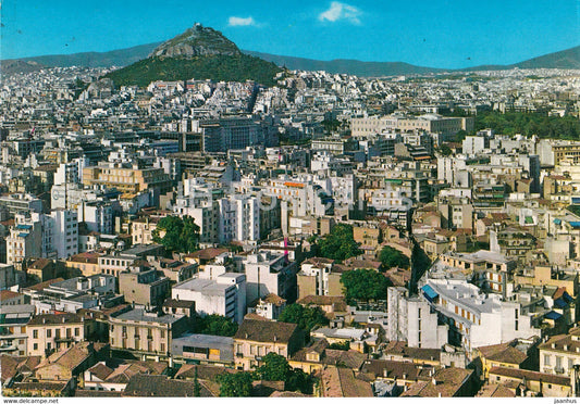 Athens - Partial view of Athens - 1985 - Greece - used - JH Postcards