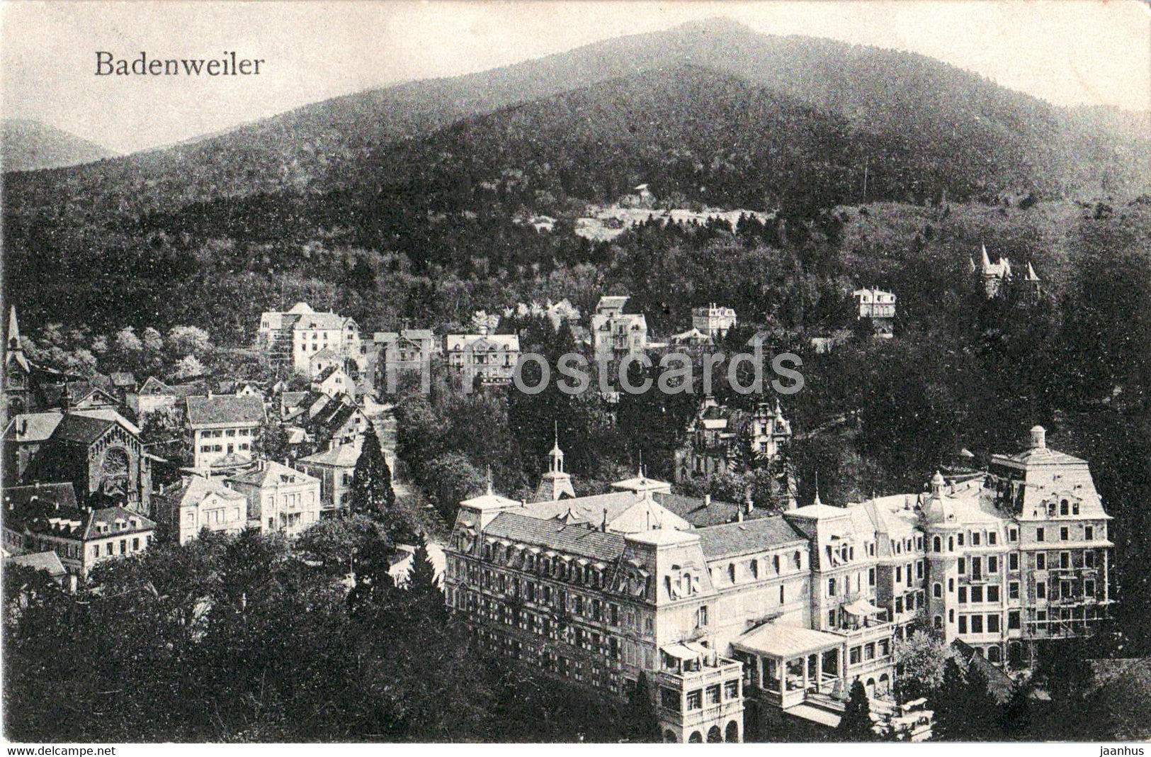 Badenweiler - old postcard - Germany - used - JH Postcards