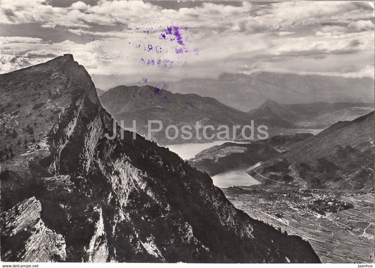 Cima Vezzena 1908 m - Trentino - Laghi di Levico e Caldonazzo - mountain - 1965 - Italy - used - JH Postcards