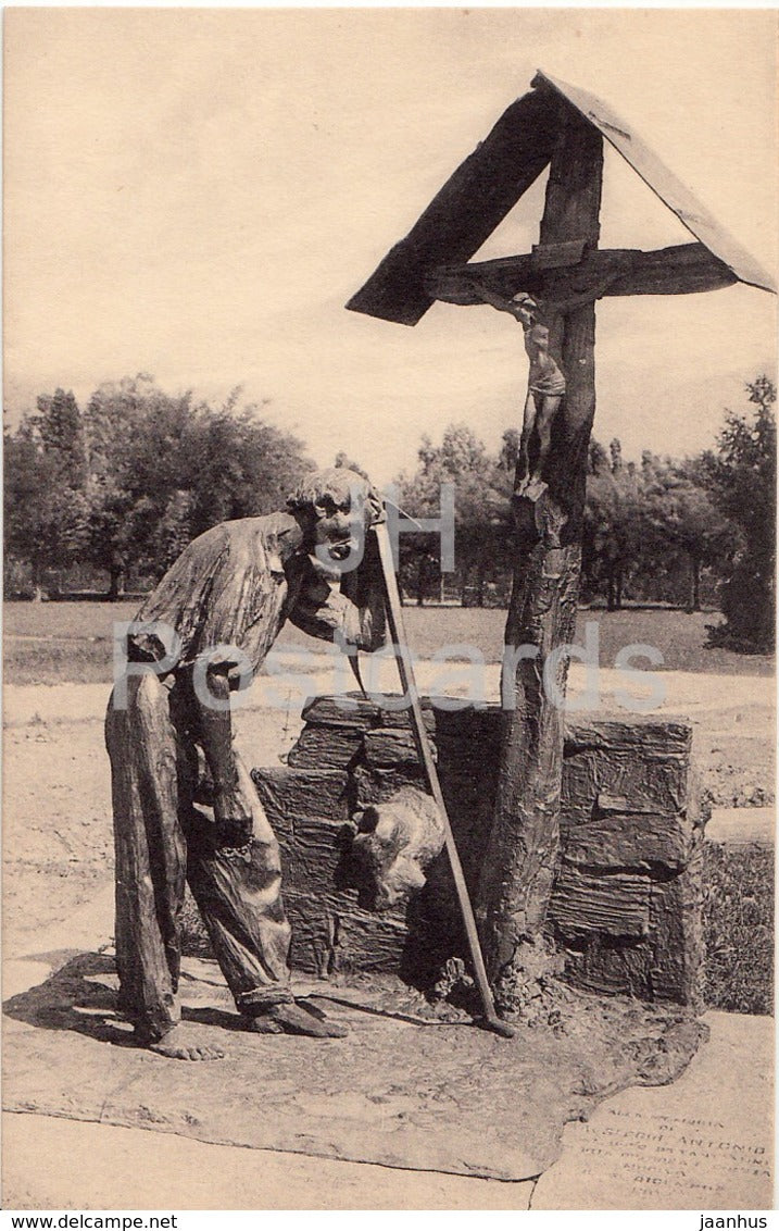 Milano - Milan - Cimitero Monumentale - Monumento Valsecchi - cemetery - old postcard - Italy - unused - JH Postcards