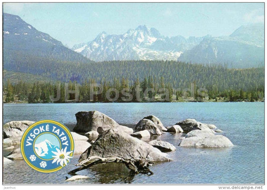 Strbske Pleso - Vysoka - Vysoke Tatry - High Tatras - Czechoslovakia - Slovakia - used 1974 - JH Postcards