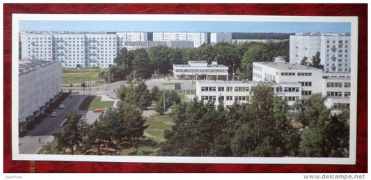 new dwelling houses at Imanta - Riga - Latvia USSR - unused - JH Postcards