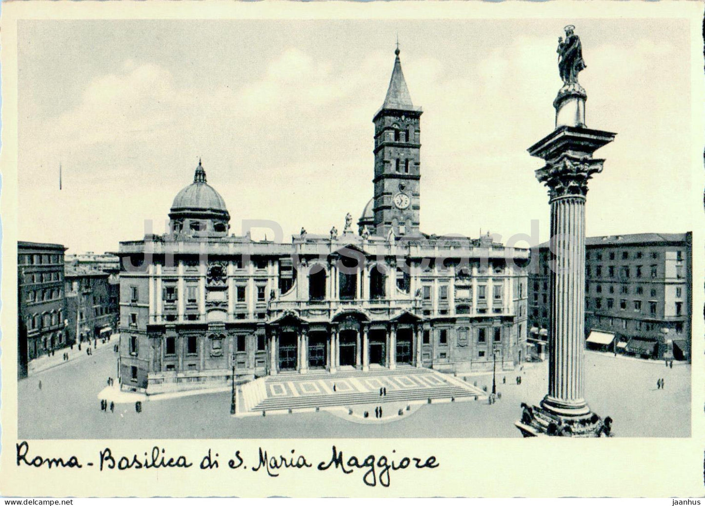 Roma - Rome - Basilica di S Maria Maggiore - old postcard - 1934 - Italy - unused - JH Postcards