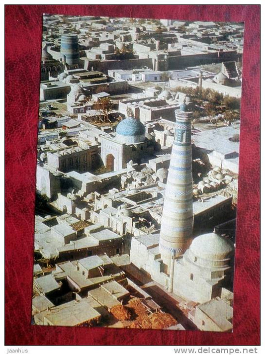 Khiva - Hiva - view of the town - 1981 - Uzbekistan - USSR - unused - JH Postcards