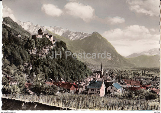 Fürstentum Liechtenstein - Vaduz mit Schloss - castle - Liechtenstein - unused - JH Postcards