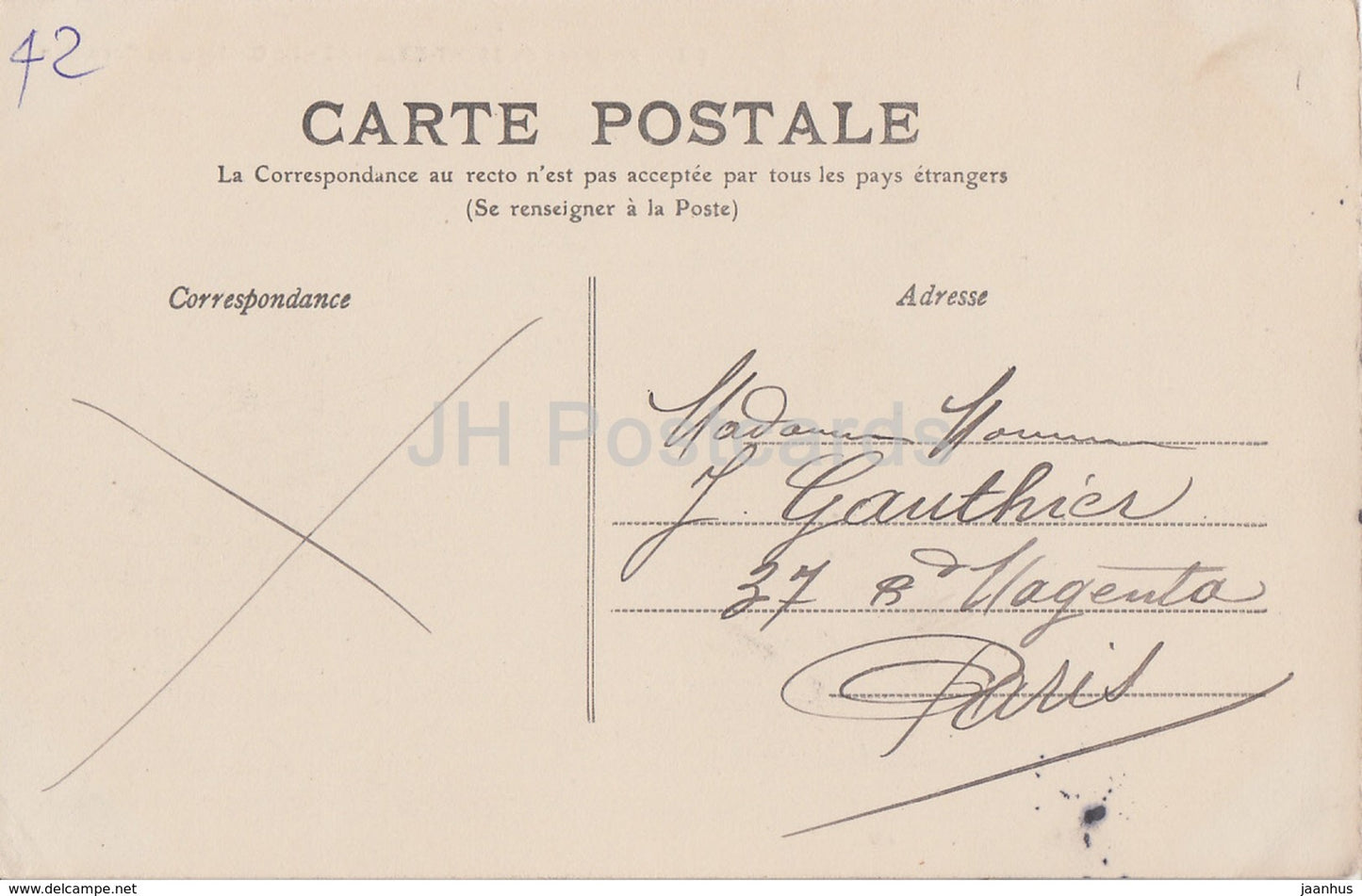 Environs de Saint Etienne - Le Chateau de Cornillon - castle - 85 - old postcard - 1901 - France - used