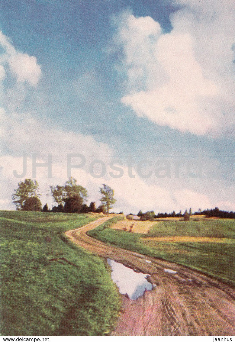 Field Path - Lithuania USSR - unused - JH Postcards
