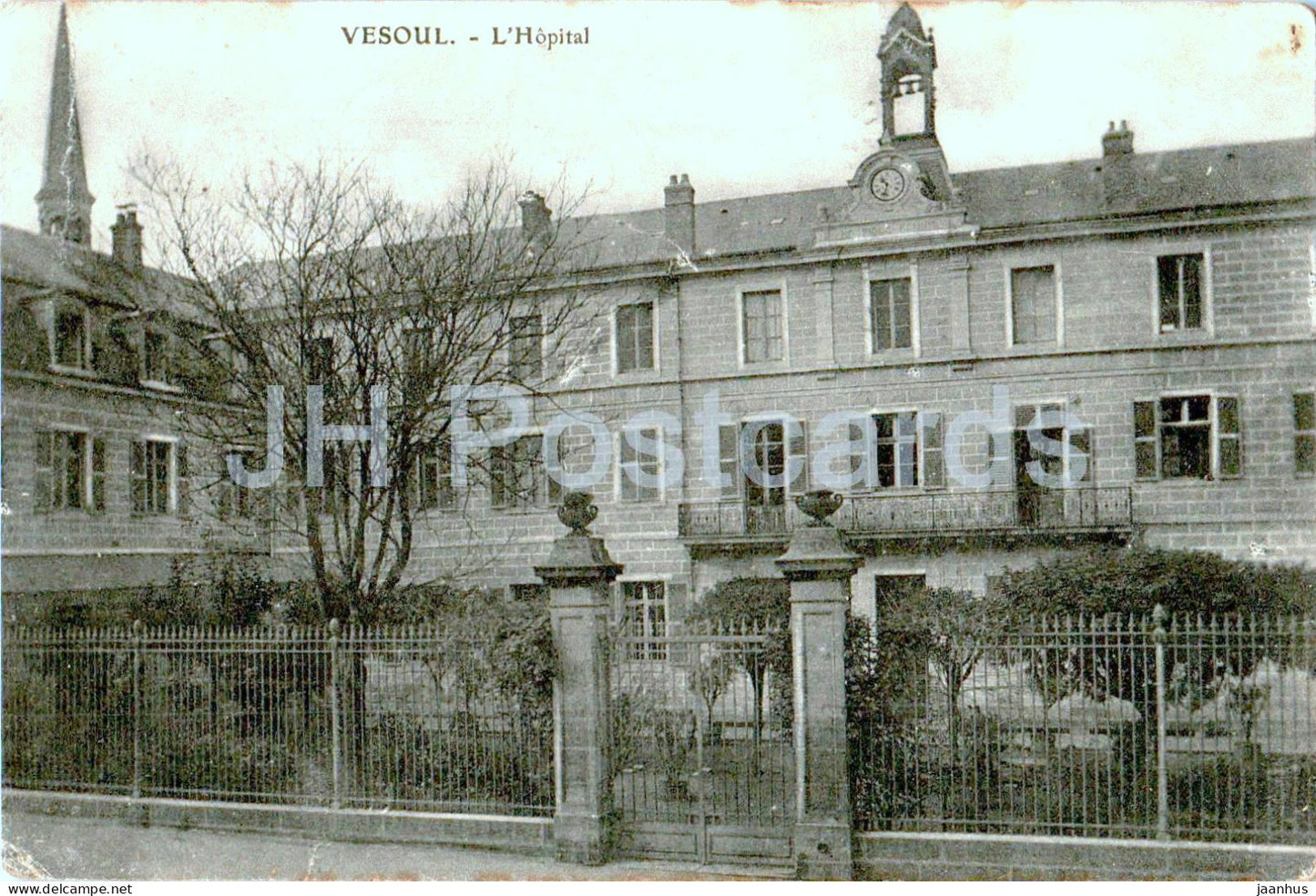 Vesoul - L'Hopital - The Hospital - old postcard - 1912 - France - used - JH Postcards