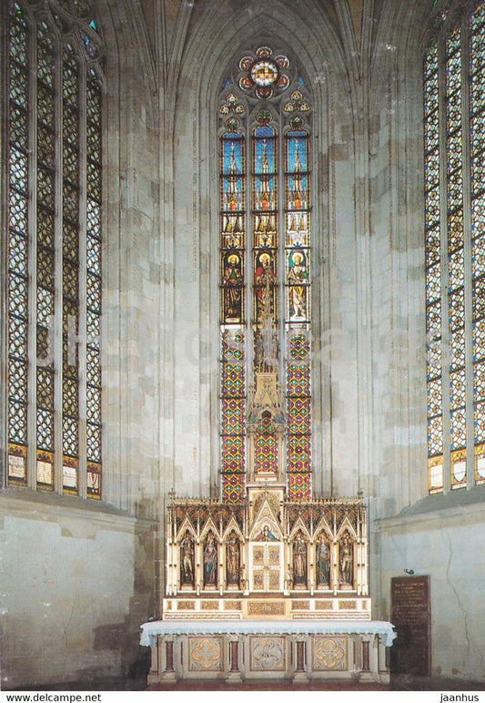Bratislava - Konkatedrala Sv Martina - Sanktuarum - St. Martin's Cathedral - Sanctuary - 1998 - Slovakia - used - JH Postcards