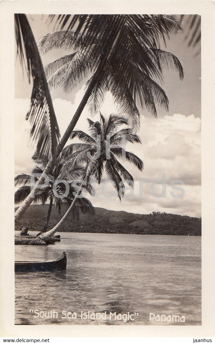 South Sea Island Magic - old postcard - Panama - unused - JH Postcards