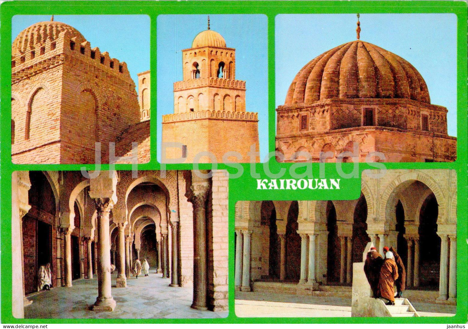 Kairouan - multiview - 347 - Tunisia - unused - JH Postcards