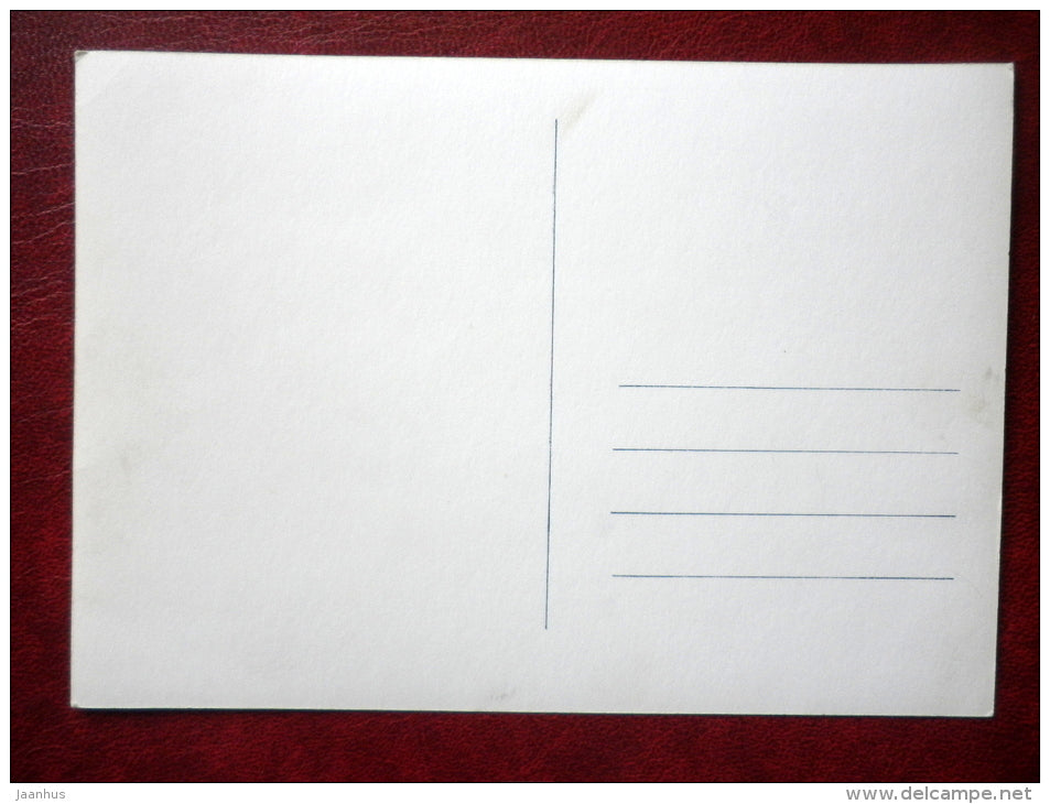 interior of Bar Mündi in Tallinn - Tallinn - Estonia USSR - unused - JH Postcards