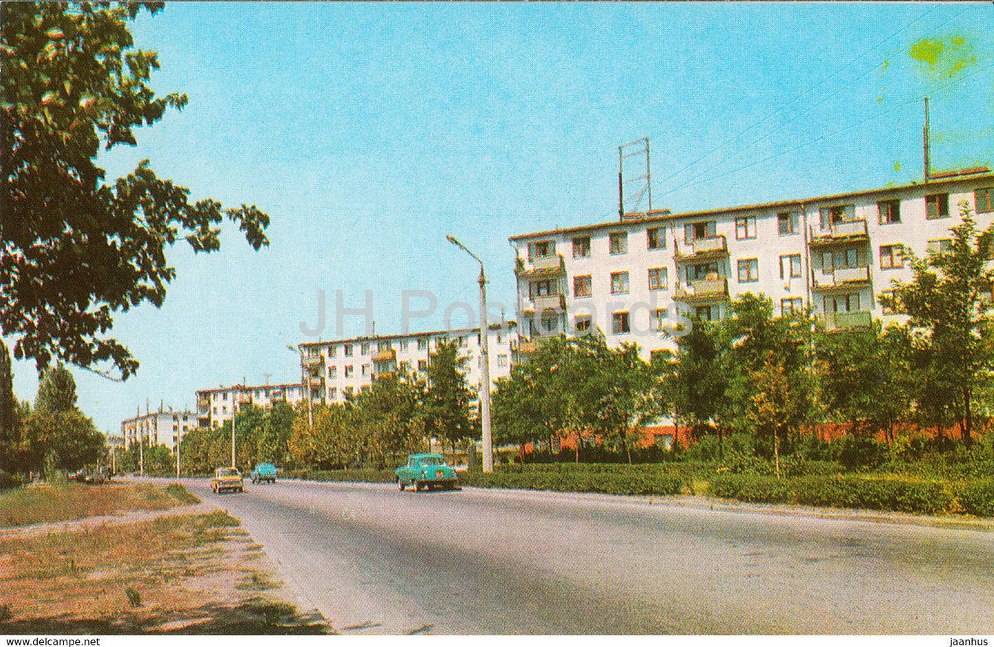 Kerch - Gorky street - Crimea - 1974 - Ukraine USSR - unused - JH Postcards