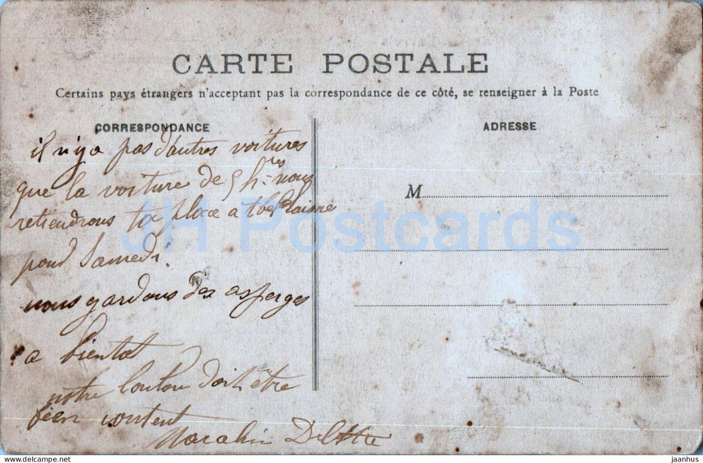 Arc en Barrois - Vue panoramique - carte postale ancienne - France - inutilisée 