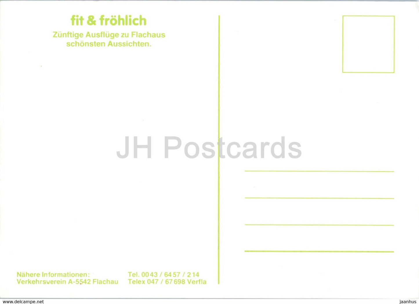 Flachau Reitdorf - cable car - Austria - unused