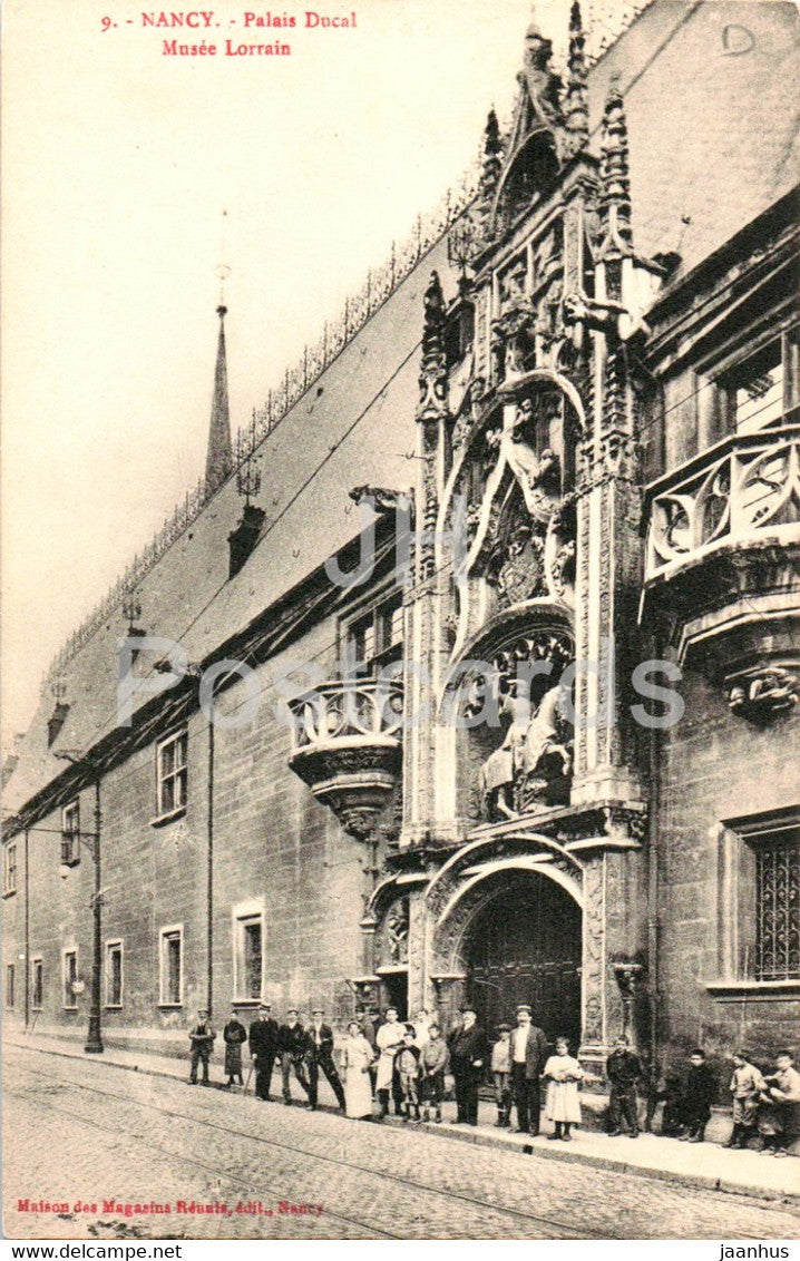 Exposition de Nancy - Palais Ducal - Musee Lorrain - museum - 9 - old postcard - France - unused - JH Postcards