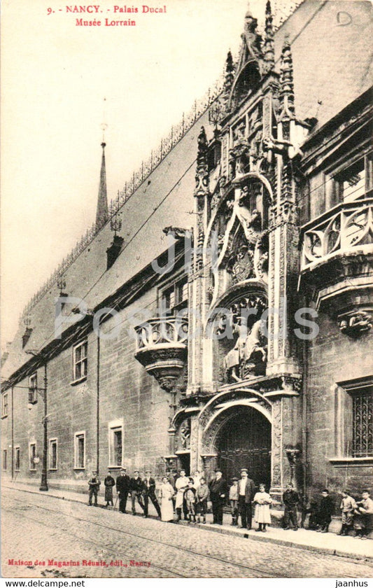 Exposition de Nancy - Palais Ducal - Musee Lorrain - museum - 9 - old postcard - France - unused - JH Postcards