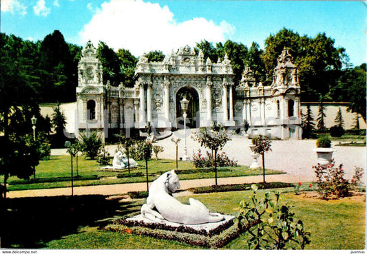 Istanbul - Dolmabahce portal - Turkey - used - JH Postcards